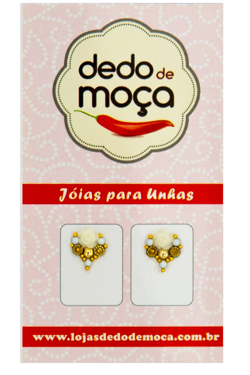 Joia Filha Unica para Unhas Modelo 37