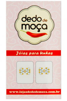 Joia Filha Unica para Unhas Modelo 15